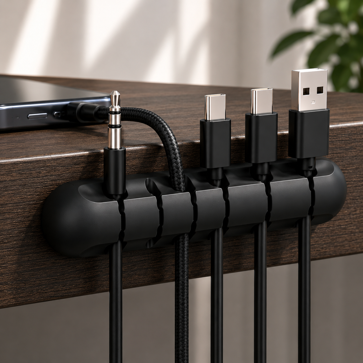 DEVULE™ CableFlow Desk Organizer