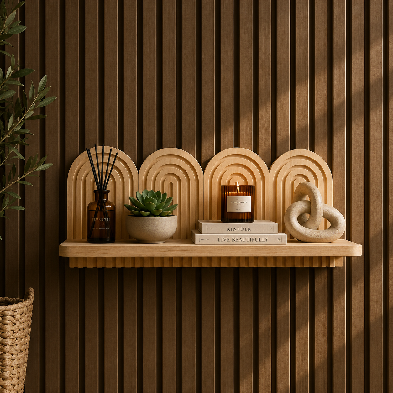 DEVULE™ Aura Collection Wall Shelves
