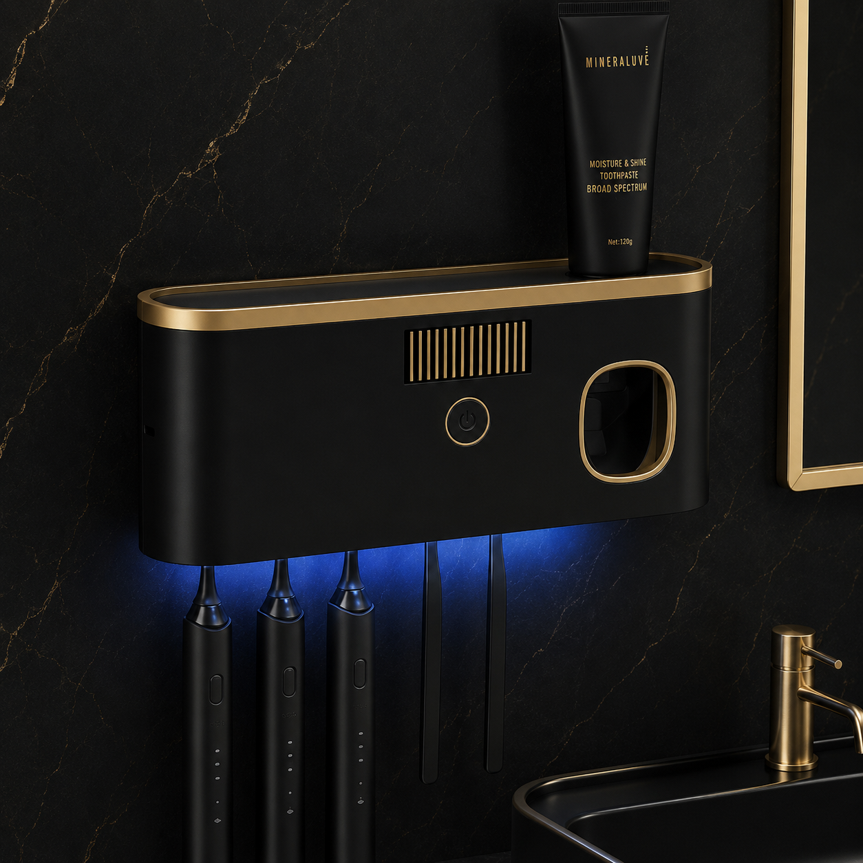 DEVULE™ PureGuard UV Toothbrush Holder