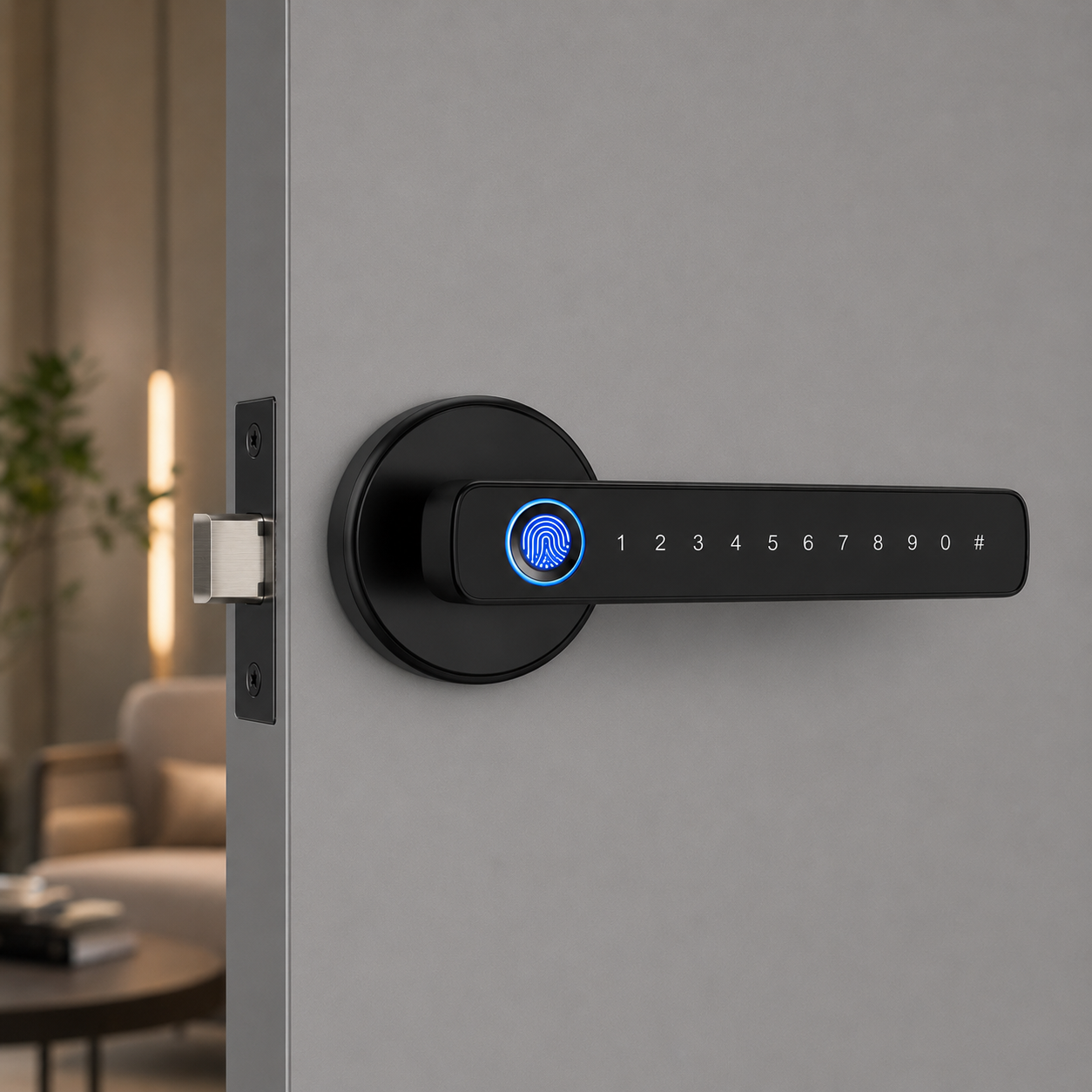 DEVULE™ SecureTouch Smart Door Handle