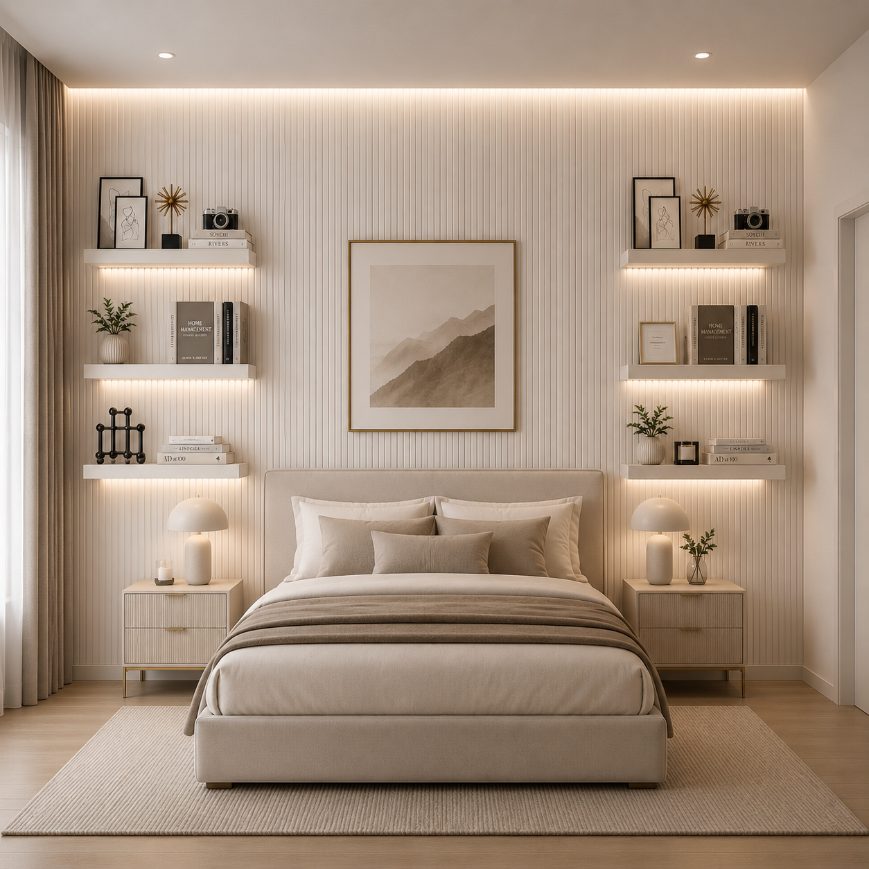 DEVULE™ LUXEGLOW FLOATING SHELF COLLECTION