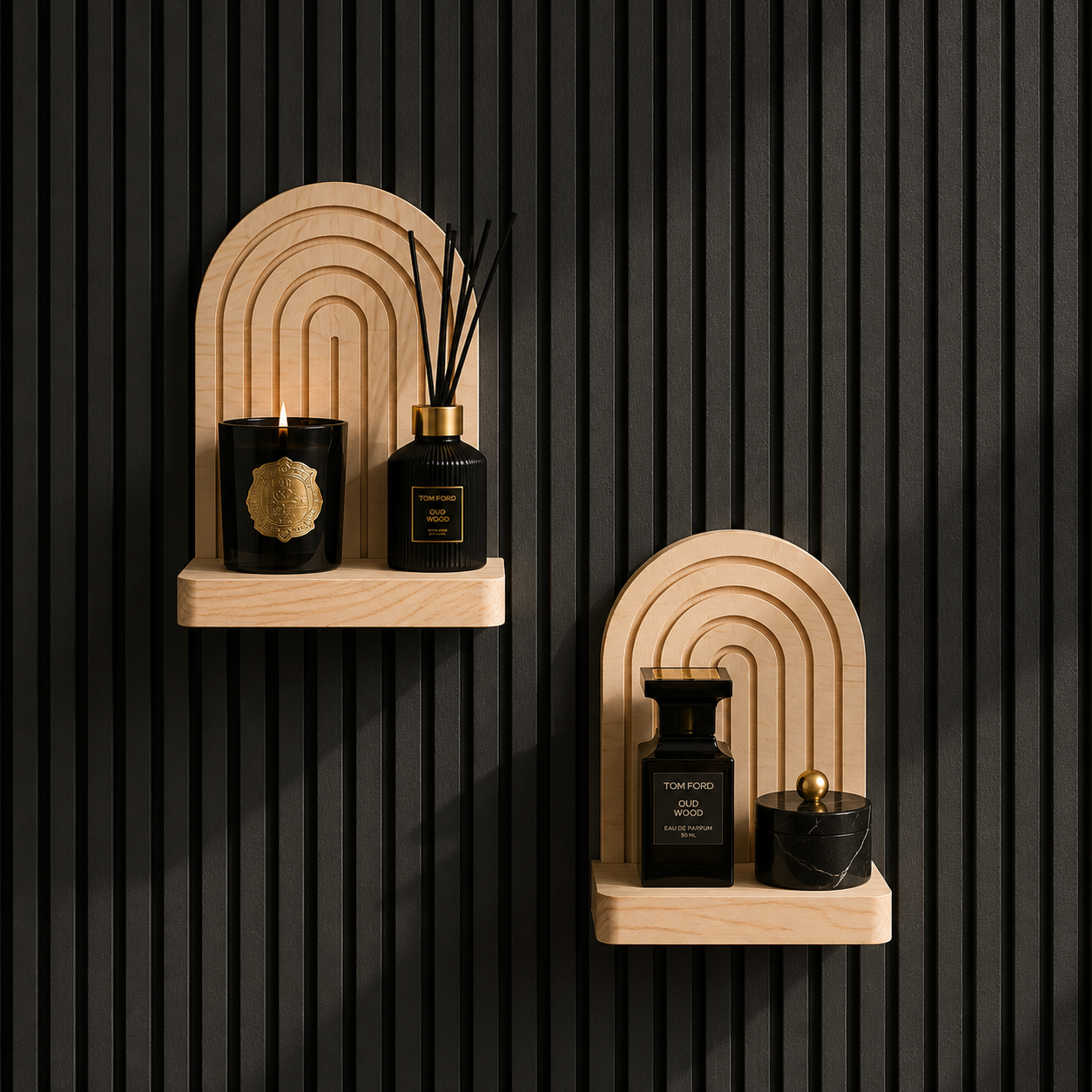 DEVULE™ Aura Collection Wall Shelves