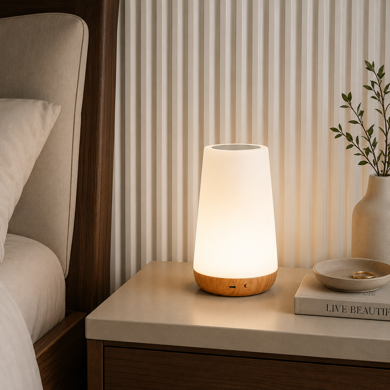 DEVULE™ AuraGlow Touch Lamp