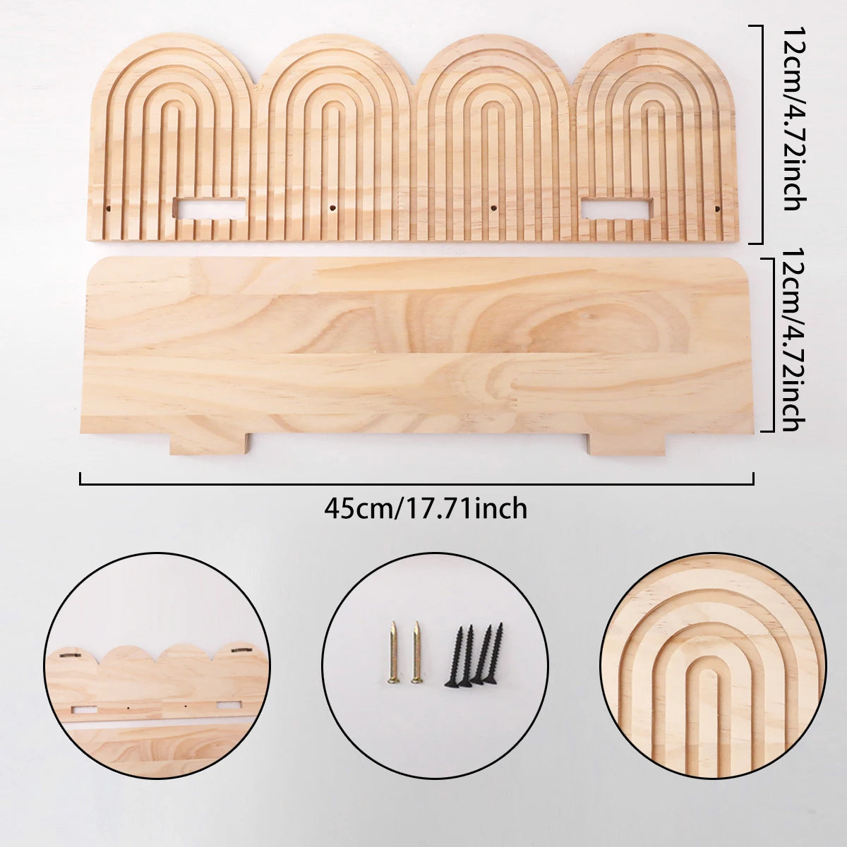 DEVULE™ Aura Collection Wall Shelves