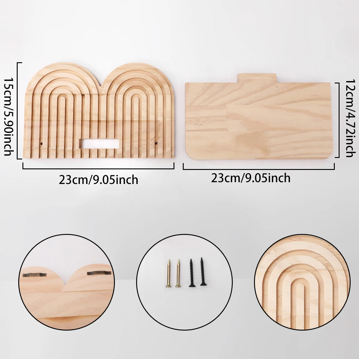 DEVULE™ Aura Collection Wall Shelves