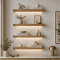 DEVULE™ LUXEGLOW FLOATING SHELF COLLECTION
