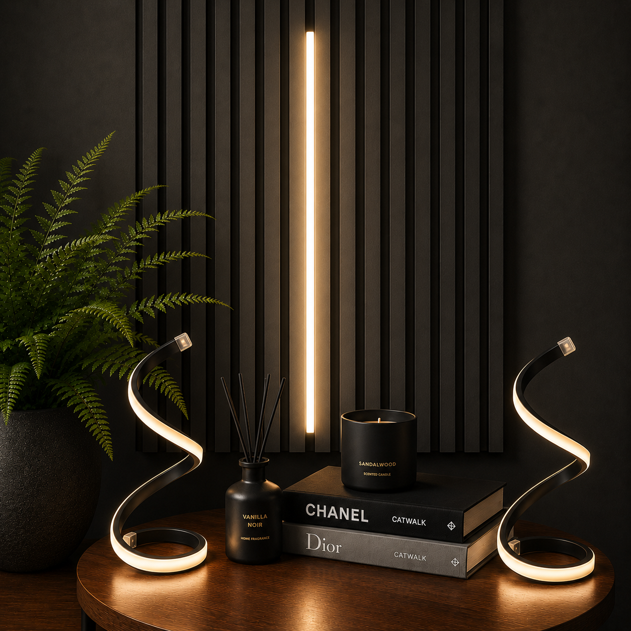 DEVULE™ HelixGlow Table Lamp
