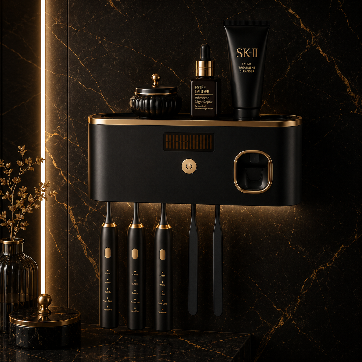 DEVULE™ PureGuard UV Toothbrush Holder