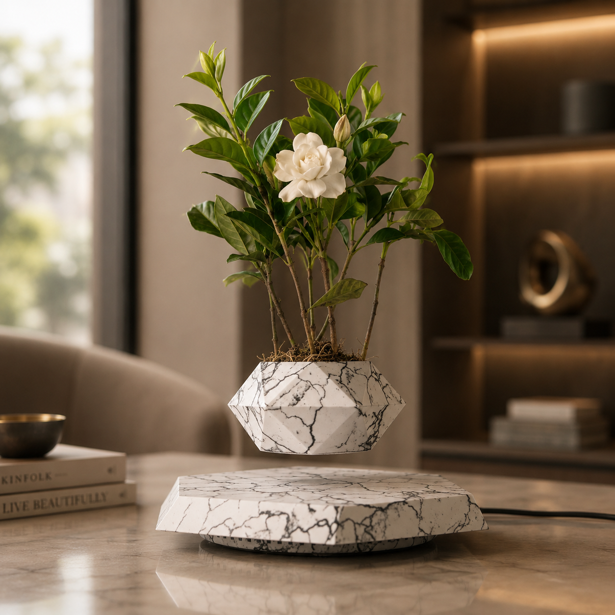 DEVULE™ Levora Floating Planter
