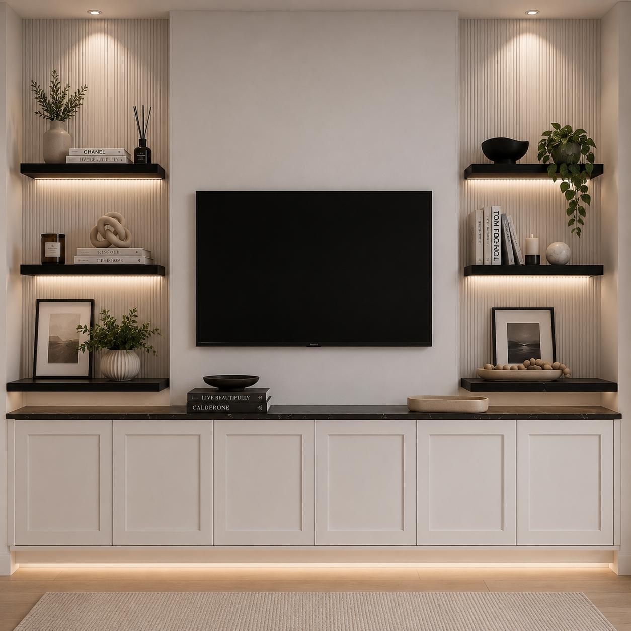 DEVULE™ LUXEGLOW FLOATING SHELF COLLECTION
